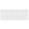 vidaXL Cortina de Encaje Blanco 80 x 400 cm Poli&eacute;ster