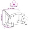 vidaXL Carpa Caravana para 3 Personas Verde 252 x 245 x 245 cm