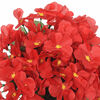 vidaXL Guirnaldas de flores 3 uds rojo 85 cm