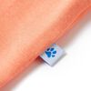 Camiseta infantil naranja ne&oacute;n 104