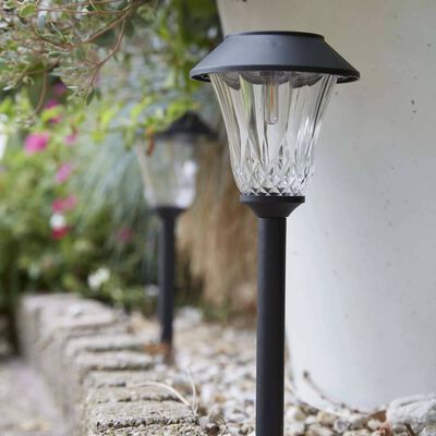 Luxform Juego de lámparas solares de jardín Tropez 3 piezas