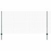 vidaXL Valla con Poste Verde 1,2 x 10 m Acero y PVC
