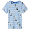 vidaXL Camiseta infantil mezcla azules 128