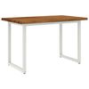 vidaXL Mesa de Comedor Cuadrada 120 x 70 x 75 cm