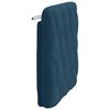 vidaXL Cabecero de cama acolchado terciopelo azul 80 cm