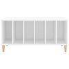 vidaXL Mueble para discos madera contrachapada blanco 100x38x48 cm