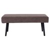 House Nordic Banco Lyla gris oscuro 35x100x44 cm