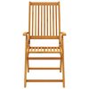 vidaXL Juego de comedor para jard&iacute;n 7 piezas 180x90x75 cm madera maciza acacia
