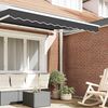 vidaXL Valance de toldo Antracita 580 x 20 cm Lona