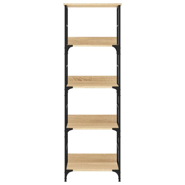 vidaXL Estantería de madera de ingeniería roble Sonoma 50x33x153 cm