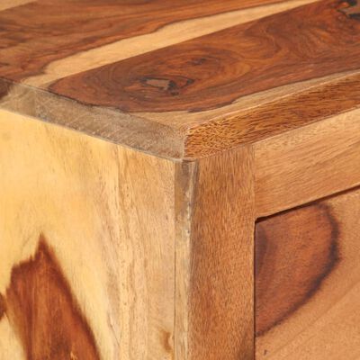 vidaXL Aparador de madera maciza de sheesham 65x30x80 cm