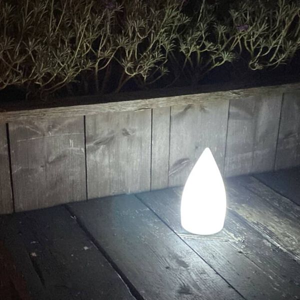 Eurotrail L&aacute;mpara de mesa LED recargable puntiaguda