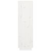 vidaXL Aparador alto de madera maciza de pino banco 38x35x117 cm