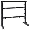 vidaXL Estante para Mancuernas Negro 99 x 45 x 95,5 cm