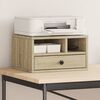 vidaXL Soporte impresora madera ingenier&iacute;a roble Sonoma 40x32x22,5 cm