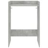 vidaXL Armario para lavadora Concreto 67,5 x 62 x 97 cm