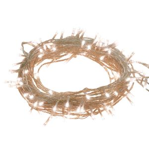 vidaXL Tira de luces con 400 LED PVC blanco c&aacute;lido 40 m