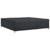 vidaXL Funda para muebles Liso Negro 300 x 300 x 70 cm 420D