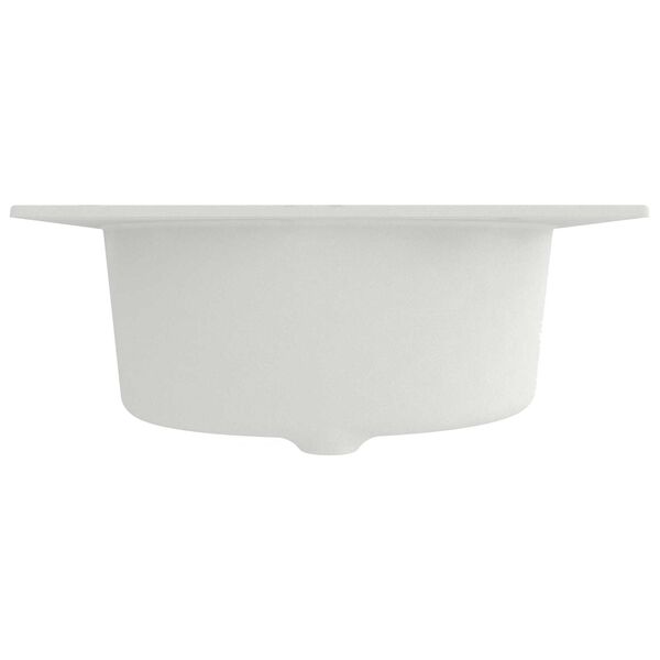 vidaXL Fregadero de cocina 48 x 48 x 20.5 cm granito