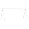 vidaXL Techo de cama infantil madera maciza blanco 199x80,5x88 cm