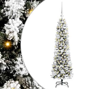 vidaXL &Aacute;rbol de Navidad artificial Blanco 120 cm PVC, Metal y Pl&aacute;stico