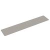 vidaXL Alfombra de pasillo con aspecto de sisal platina 50x250 cm