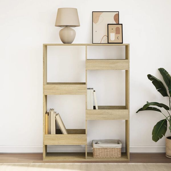 vidaXL Estanter&iacute;a de madera de ingenier&iacute;a roble Sonoma 100x33x135 cm