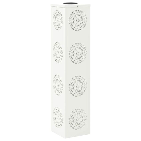 vidaXL Luz de camino LED solar 2 pcs Acero laminado en fr&iacute;o