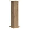 vidaXL Soporte de plantas Roble artisan 30,5 x 30 x 100,5 cm