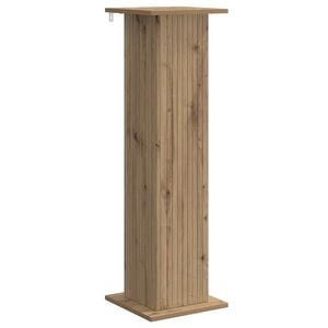 vidaXL Soporte de plantas Roble artisan 30,5 x 30 x 100,5 cm
