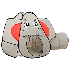 vidaXL Tienda de juegos elefante gris 174x86x101 cm