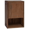 vidaXL Armario Lateral de Ba&ntilde;o Natural 45 x 30 x 70 cm