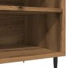 vidaXL Mueble discos madera de ingeniería roble artisan 84,5x38x48 cm