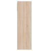 vidaXL Estanter&iacute;a de madera de ingenier&iacute;a roble Sonoma 88,5x27,5x88 cm