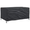 vidaXL Funda para muebles Liso Negro 172 x 113 x 73 cm 420D
