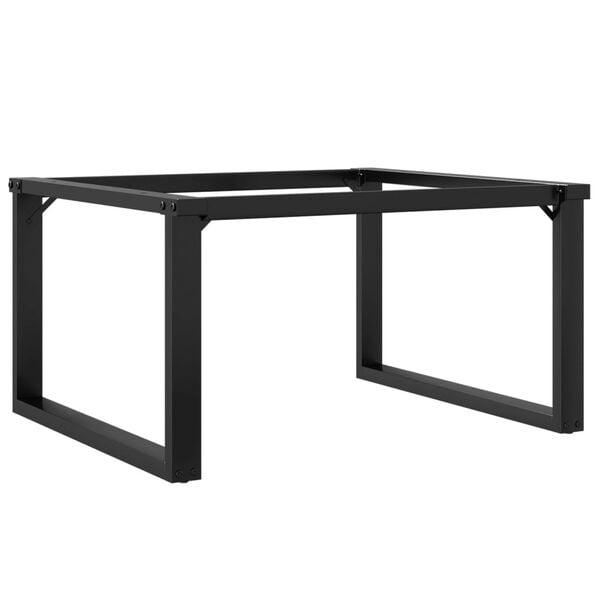 vidaXL Patas de mesa de centro estructura O acero 80x70x43 cm