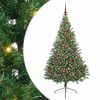 vidaXL &Aacute;rbol de Navidad Artificial Preiluminado Verde 180 cm PVC
