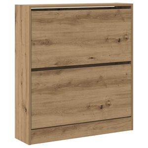 vidaXL Armario Zapatero 80 x 21 x 87,5 cm Madera de ingenier&iacute;a