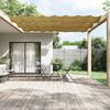 vidaXL Toldo vertical beige 100x1000 cm tela oxford