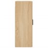vidaXL Armario de pared roble Sonoma 69,5x34x90 cm