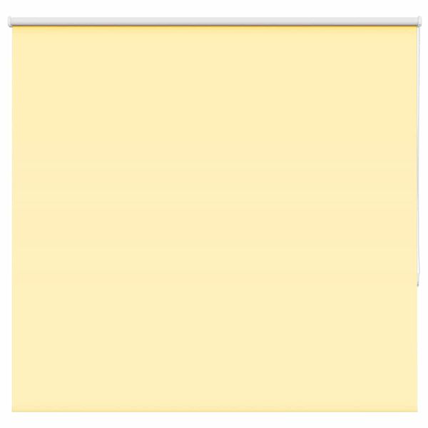 vidaXL Estor Enrollable Opaco Amarillo 165x150 cm Tela Ancho 161,6 cm