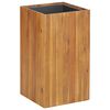 vidaXL Arriate de madera maciza de acacia 33,5x33,5x60 cm