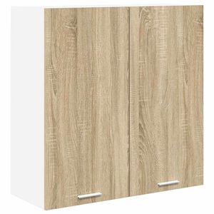 vidaXL Mueble colgante con almacenamiento Roble Sonoma 80 x 31 x 80 cm
