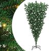 vidaXL &Aacute;rbol de Navidad Artificial Pre-iluminado al rev&eacute;s con juego de bolas