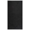 vidaXL Alfombra de pelo largo negro 80x150 cm