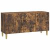 vidaXL Mueble de TV 99 x 34,5 x 50 cm Roble Ahumado