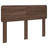 vidaXL Cabecero Roble Marr&oacute;n Madera contrachapada