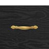 vidaXL Armario de Noche con caj&oacute;n 2 pcs Roble Negro 40 x 35 x 47,5 cm