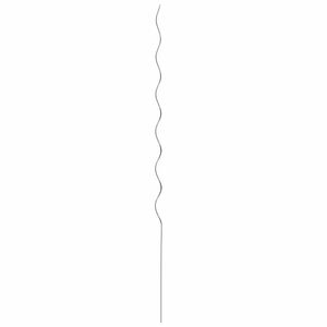 vidaXL Soporte para plantas 50 uds. Plateado 150 x 0,6 x 0,6 cm Acero