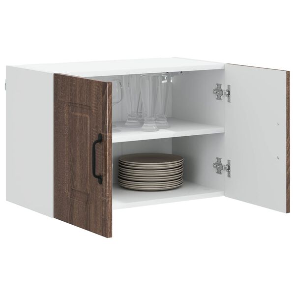 vidaXL Mueble de Cocina Kalmar Roble Marr&oacute;n 60 x 31 x 40 cm